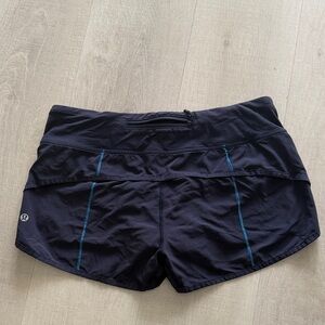 lululemon athletica Women's Dark Blue Athletic Shorts